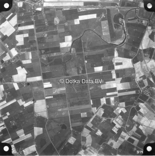 Luchtfoto De Waal (1958) uit de collectie Kadaster Luchtfoto's en Kaarten