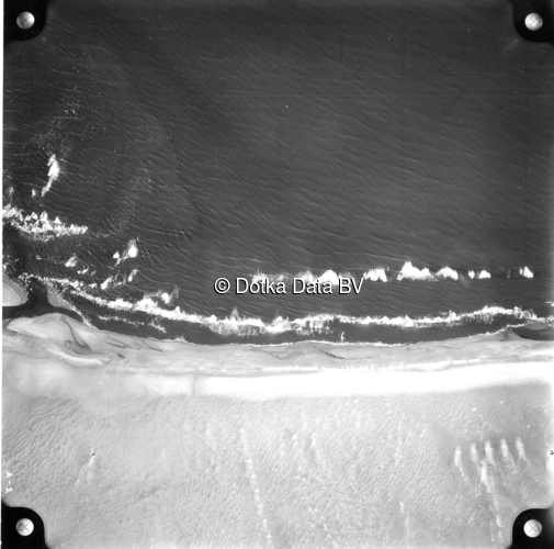 Luchtfoto Vlieland (1958) uit de collectie Kadaster Luchtfoto's en Kaarten