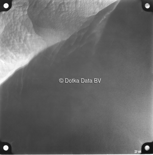 Luchtfoto Den Hoorn Texel (1958) uit de collectie Kadaster Luchtfoto's en Kaarten