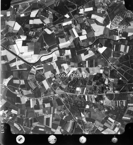 Luchtfoto Warnsveld (1973) uit de collectie Kadaster Luchtfoto's en Kaarten