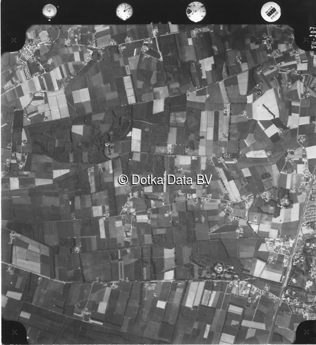 Luchtfoto Brummen (1973) uit de collectie Kadaster Luchtfoto's en Kaarten