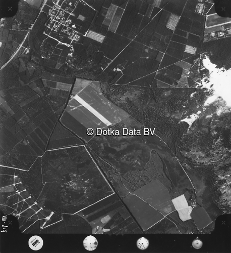 Luchtfoto Otterlo (1973) uit de collectie Kadaster Luchtfoto's en Kaarten