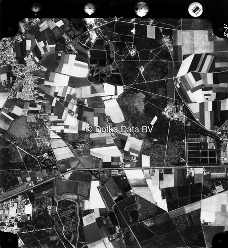 Luchtfoto Garderen (1973) uit de collectie Kadaster Luchtfoto's en Kaarten