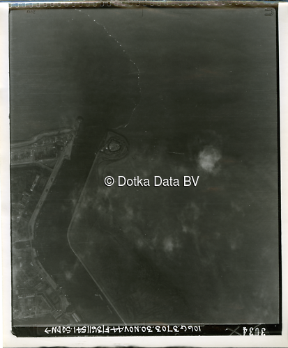 Luchtfoto Den Helder (1944) uit de collectie Kadaster WOII Luchtfoto's