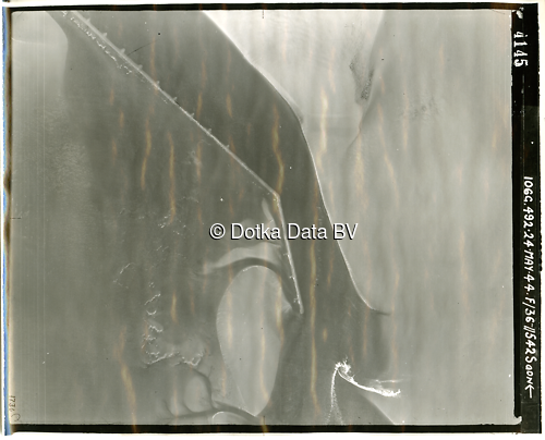 Luchtfoto Den Helder (1944) uit de collectie Kadaster WOII Luchtfoto's