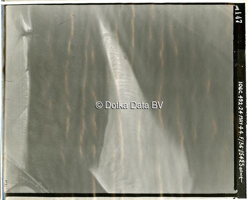 Luchtfoto Den Helder (1944) uit de collectie Kadaster WOII Luchtfoto's