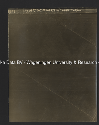 Luchtfoto Schoonrewoerd (1944) uit de collectie Wageningen University WOII