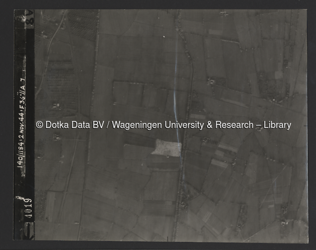 Luchtfoto Marle (1944) uit de collectie Wageningen University WOII