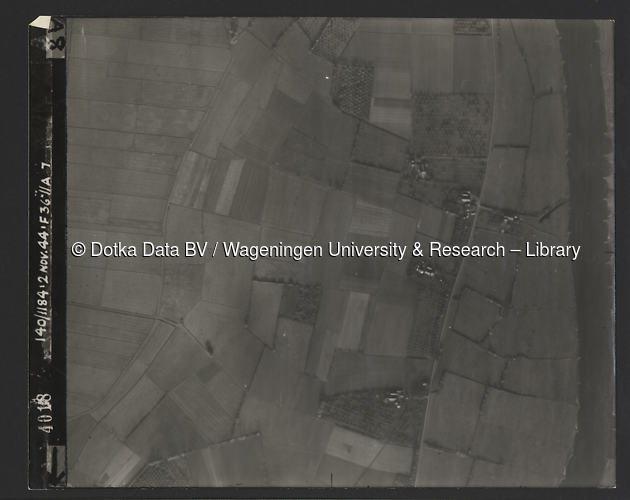 Luchtfoto Marle (1944) uit de collectie Wageningen University WOII