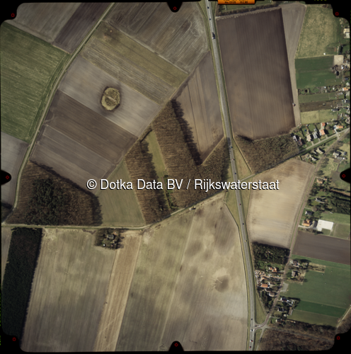 Luchtfoto Ees (2002) uit de collectie Rijkswaterstaat Centrale Informatievoorziening