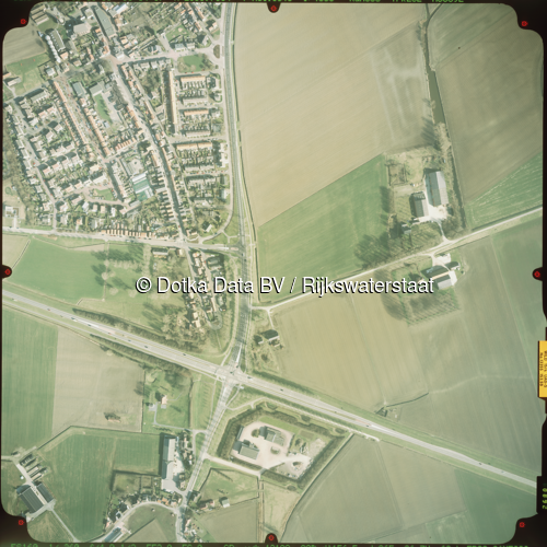 Luchtfoto Hoek (2003) uit de collectie Rijkswaterstaat Centrale Informatievoorziening