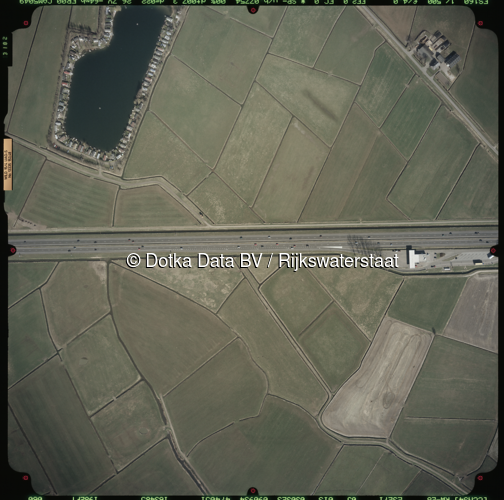 Luchtfoto Putten (2003) uit de collectie Rijkswaterstaat Centrale Informatievoorziening