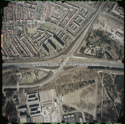 Luchtfoto Harderwijk (2003) uit de collectie Rijkswaterstaat Centrale Informatievoorziening