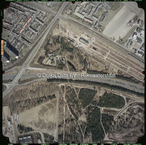 Luchtfoto Harderwijk (2003) uit de collectie Rijkswaterstaat Centrale Informatievoorziening
