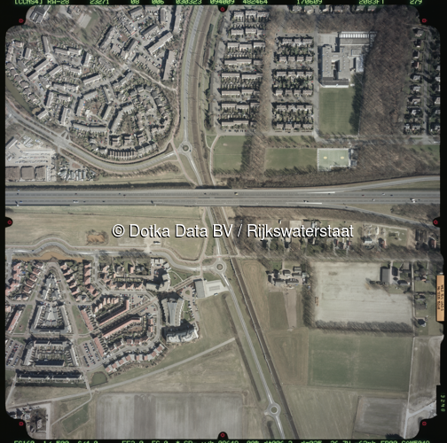 Luchtfoto Harderwijk (2003) uit de collectie Rijkswaterstaat Centrale Informatievoorziening