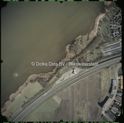 Luchtfoto Harderwijk (2003) uit de collectie Rijkswaterstaat Centrale Informatievoorziening