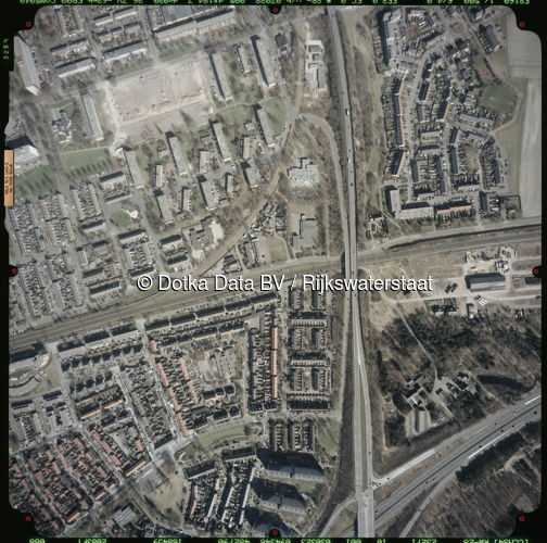 Luchtfoto Harderwijk (2003) uit de collectie Rijkswaterstaat Centrale Informatievoorziening