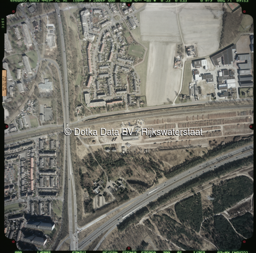 Luchtfoto Harderwijk (2003) uit de collectie Rijkswaterstaat Centrale Informatievoorziening