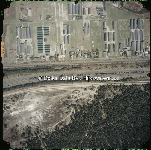 Luchtfoto Harderwijk (2003) uit de collectie Rijkswaterstaat Centrale Informatievoorziening