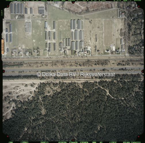 Luchtfoto Harderwijk (2003) uit de collectie Rijkswaterstaat Centrale Informatievoorziening