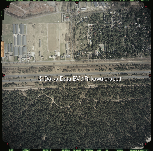 Luchtfoto Harderwijk (2003) uit de collectie Rijkswaterstaat Centrale Informatievoorziening