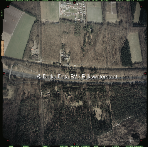 Luchtfoto Hulshorst (2003) uit de collectie Rijkswaterstaat Centrale Informatievoorziening