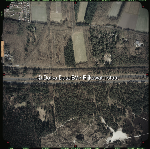 Luchtfoto Hulshorst (2003) uit de collectie Rijkswaterstaat Centrale Informatievoorziening