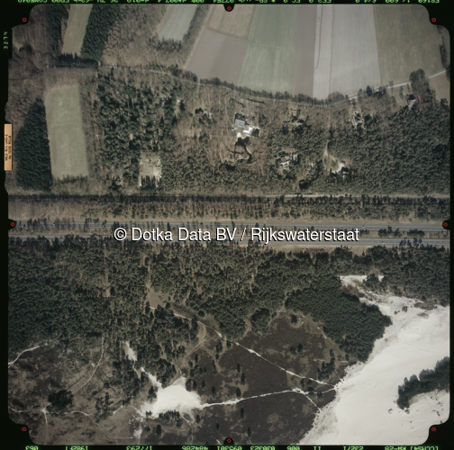 Luchtfoto Hulshorst (2003) uit de collectie Rijkswaterstaat Centrale Informatievoorziening