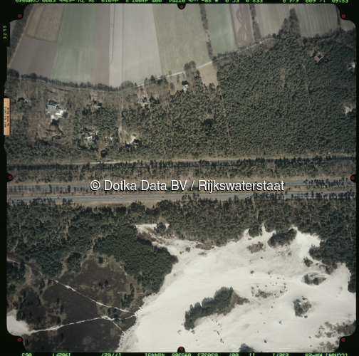 Luchtfoto Hulshorst (2003) uit de collectie Rijkswaterstaat Centrale Informatievoorziening