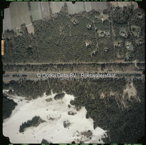 Luchtfoto Hulshorst (2003) uit de collectie Rijkswaterstaat Centrale Informatievoorziening