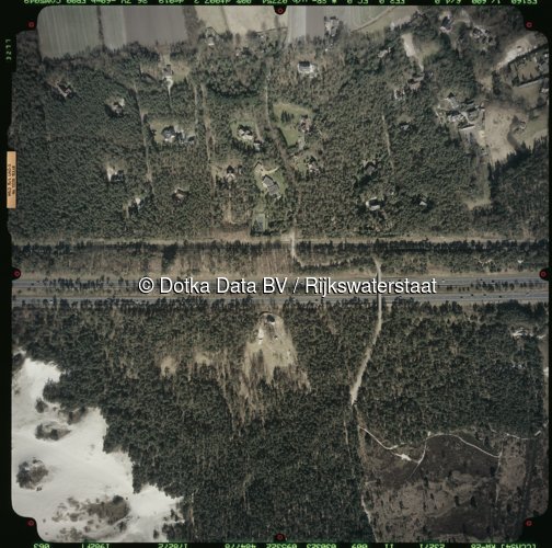 Luchtfoto Hulshorst (2003) uit de collectie Rijkswaterstaat Centrale Informatievoorziening