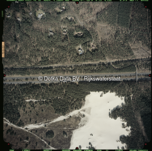 Luchtfoto Hulshorst (2003) uit de collectie Rijkswaterstaat Centrale Informatievoorziening