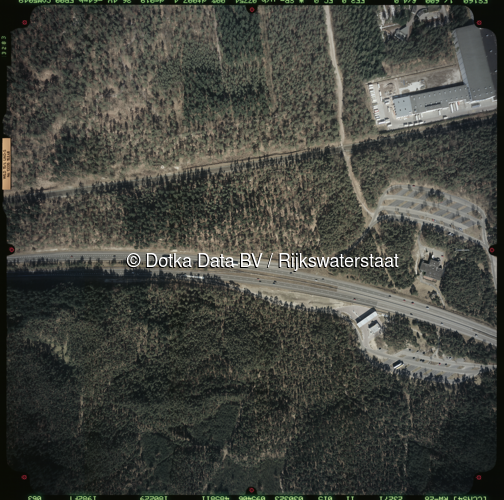 Luchtfoto Hulshorst (2003) uit de collectie Rijkswaterstaat Centrale Informatievoorziening