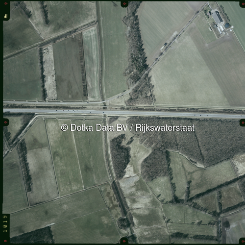 Luchtfoto Eldersloo (2003) uit de collectie Rijkswaterstaat Centrale Informatievoorziening