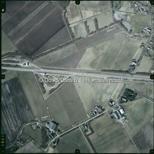 Luchtfoto Nijlande (2003) uit de collectie Rijkswaterstaat Centrale Informatievoorziening