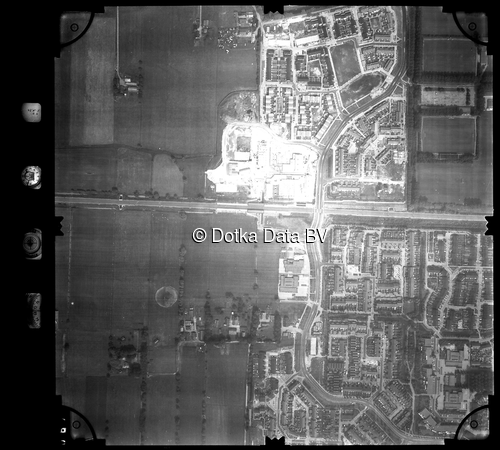 Luchtfoto Veenendaal (1981) uit de collectie Stichting Bodemsanering NS (SBNS)