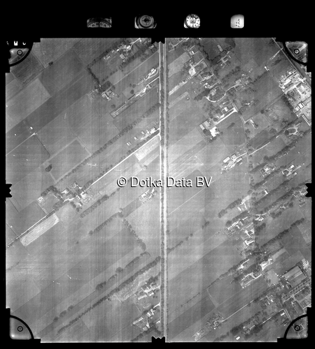Luchtfoto Veenendaal (1981) uit de collectie Stichting Bodemsanering NS (SBNS)