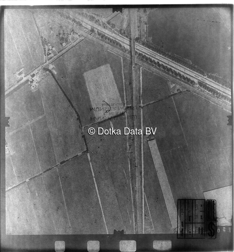 Luchtfoto Nootdorp uit de collectie Stichting Bodemsanering NS (SBNS)