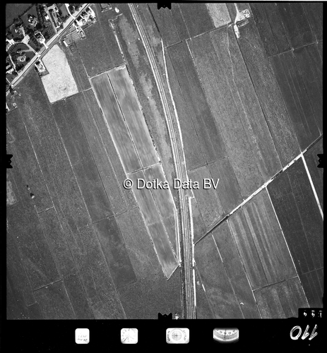 Luchtfoto 's-Gravenhage uit de collectie Stichting Bodemsanering NS (SBNS)