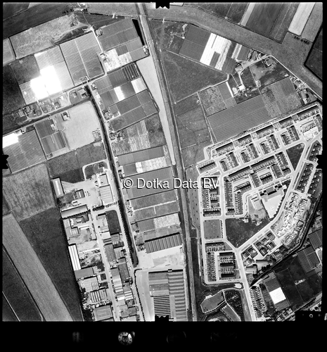 Luchtfoto Berkel en Rodenrijs (1973) uit de collectie Stichting Bodemsanering NS (SBNS)