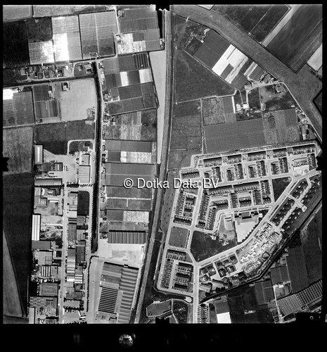 Luchtfoto Berkel en Rodenrijs (1973) uit de collectie Stichting Bodemsanering NS (SBNS)