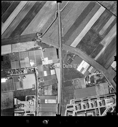 Luchtfoto Berkel en Rodenrijs (1973) uit de collectie Stichting Bodemsanering NS (SBNS)