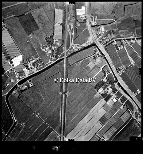 Luchtfoto Berkel en Rodenrijs (1973) uit de collectie Stichting Bodemsanering NS (SBNS)