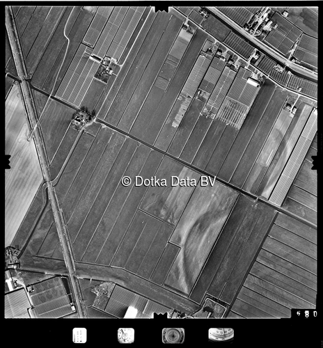 Luchtfoto Berkel en Rodenrijs (1977) uit de collectie Stichting Bodemsanering NS (SBNS)