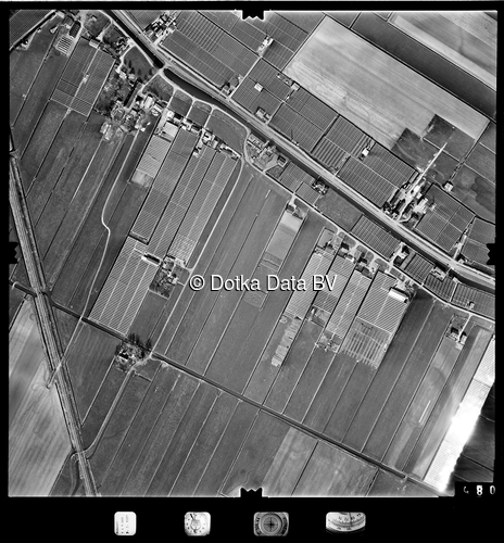 Luchtfoto Berkel en Rodenrijs (1977) uit de collectie Stichting Bodemsanering NS (SBNS)