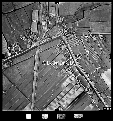 Luchtfoto Berkel en Rodenrijs (1977) uit de collectie Stichting Bodemsanering NS (SBNS)