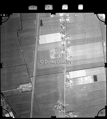 Luchtfoto Nootdorp uit de collectie Stichting Bodemsanering NS (SBNS)