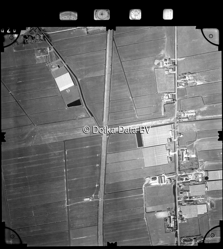 Luchtfoto Nootdorp uit de collectie Stichting Bodemsanering NS (SBNS)