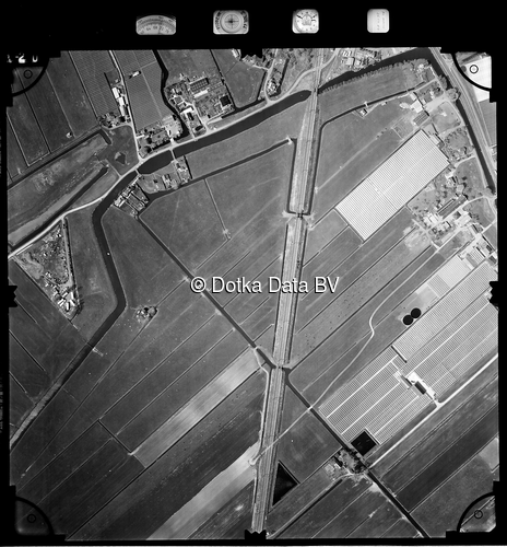 Luchtfoto Berkel en Rodenrijs uit de collectie Stichting Bodemsanering NS (SBNS)
