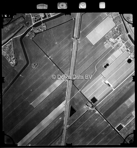 Luchtfoto Berkel en Rodenrijs uit de collectie Stichting Bodemsanering NS (SBNS)